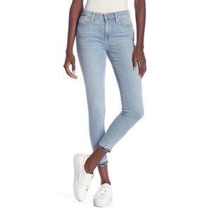 Frame Le High Skinny Crop Hem Release Jeans